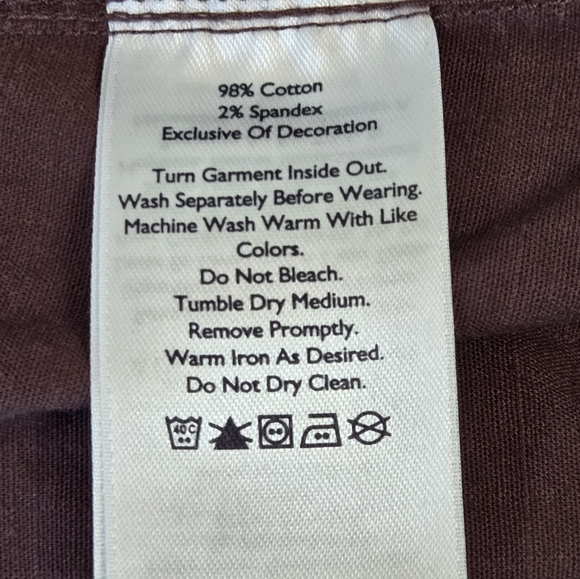 Eddie Bauer Jogger Pants, Brown, 16 - Picture 8 of 14